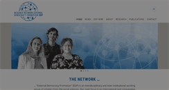 Desktop Screenshot of external-democracy-promotion.eu