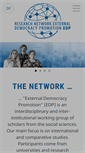 Mobile Screenshot of external-democracy-promotion.eu